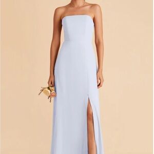Light blue bridesmaid dress - size S